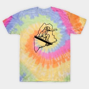 Maine Snowboarder T-Shirt